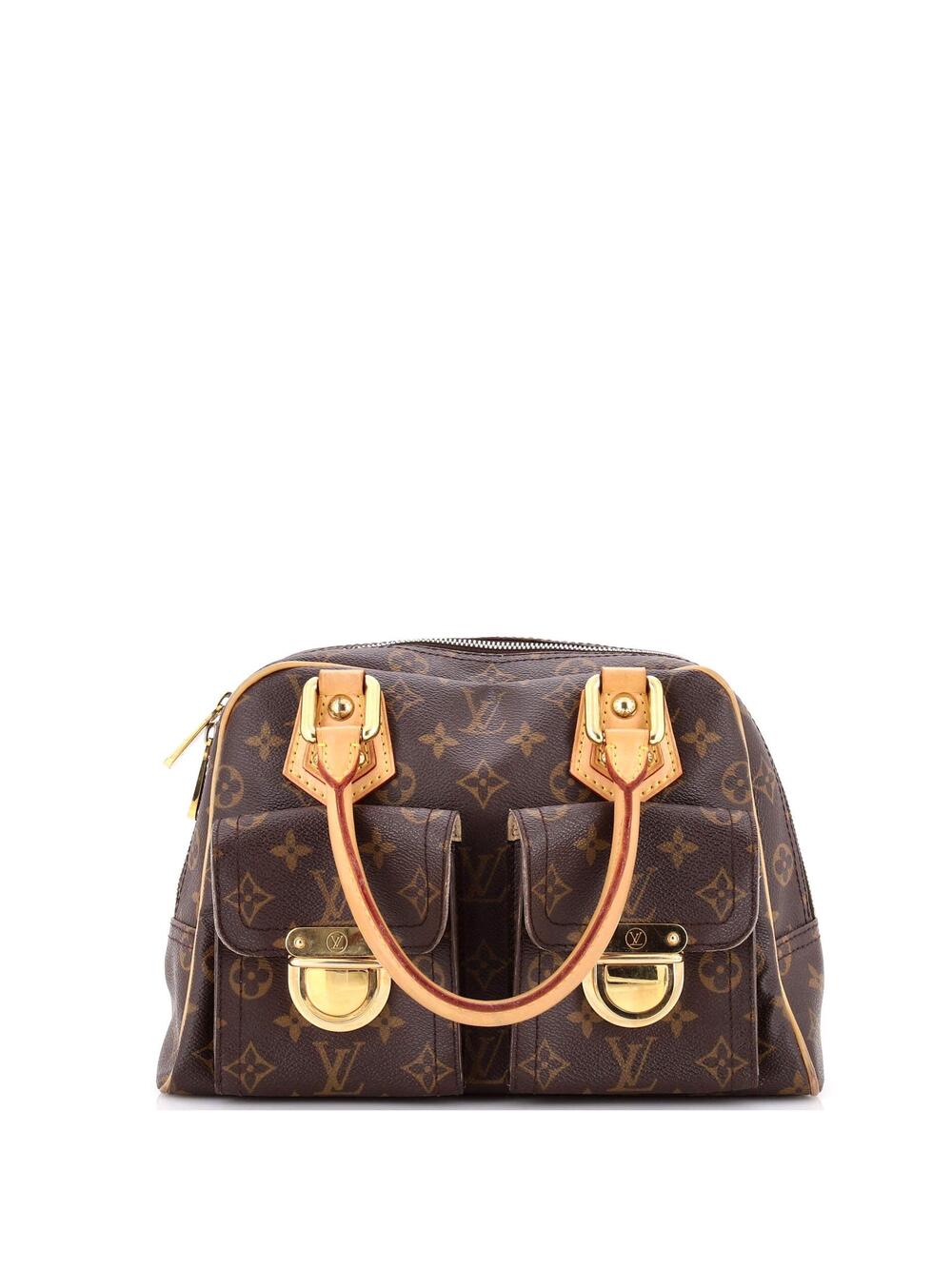 Louis Vuitton Manhattan Handbag Canvas #349250L78B